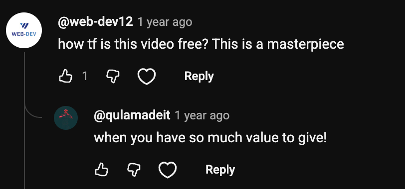 Audience review screenshot